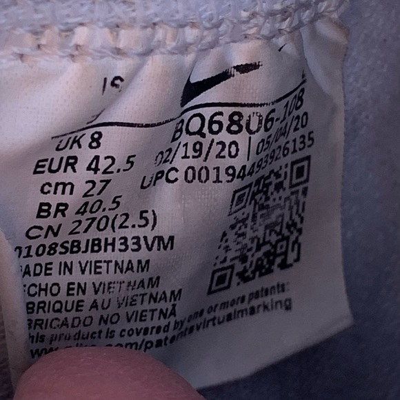- Nike Men’s Blazer Mid 77 Shoe - Picture 7 of 8